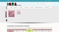 Desktop Screenshot of iqraacademy.org